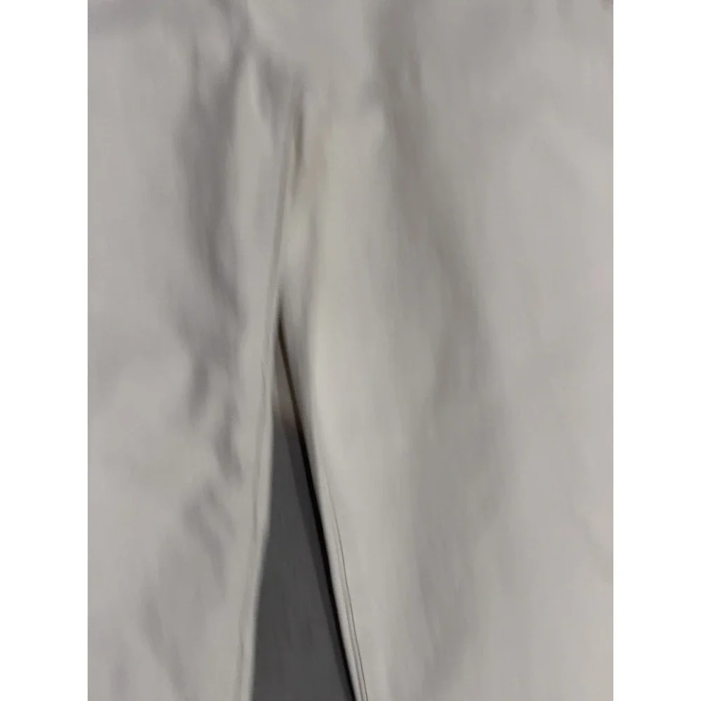 NWT $248 Frame Women's High Rise Wide Leg Crop Jeans ECRU Denim 4 Palazzo 25‎